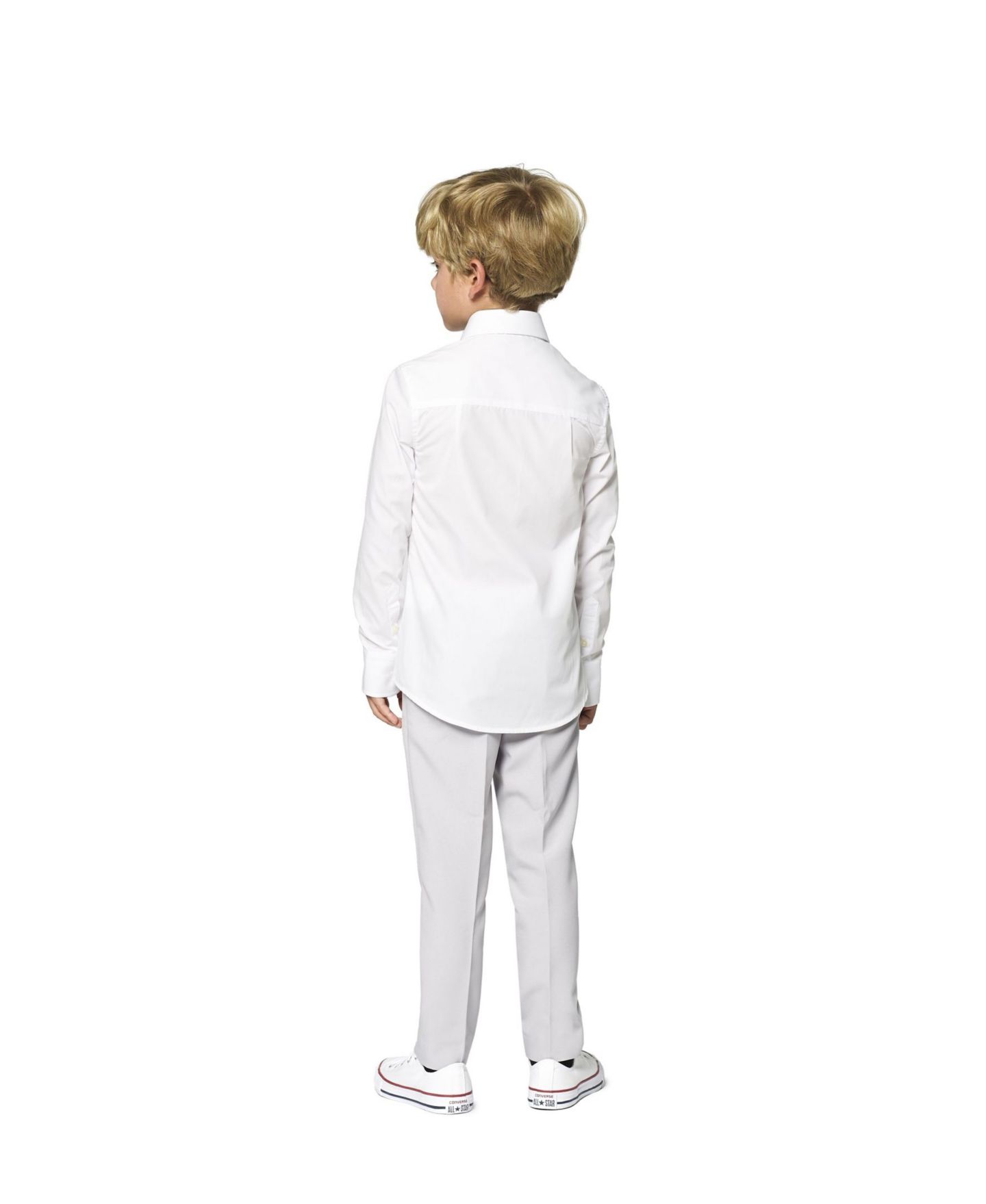 Рубашка OppoSuits Knight Solid Shirt для мальчиков, цвет: Белый — фото 2