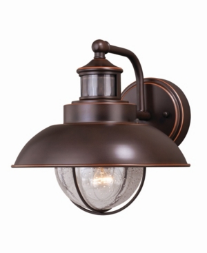 Vaxcel Harwich Motion Sensor Coastal Wall Light Dusk to Dawn