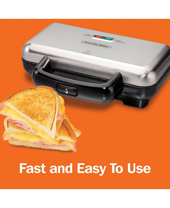 Hamilton Beach Proctor Silex Deluxe Sandwich Maker Macy's