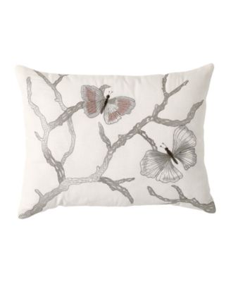 Michael Aram - Butterfly Embroidered  12  x 16  Decorative Pillow