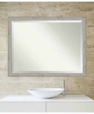 Dove Framed Bathroom Vanity Wall Mirror, 43.5" x 33.50"