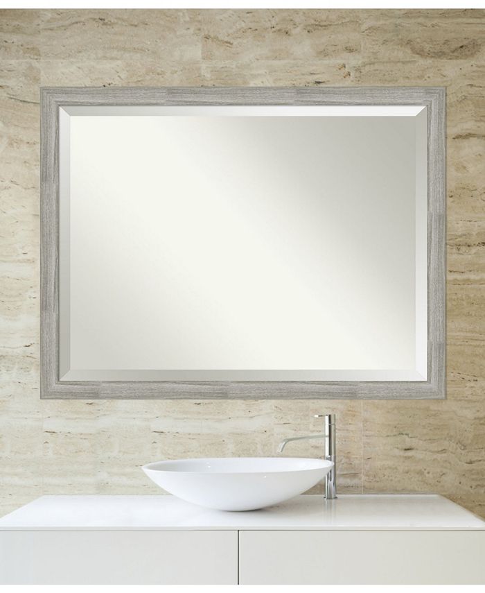 Amanti Art Dove Framed Bathroom Vanity Wall Mirror, 43.5" x 33.50" Macy's