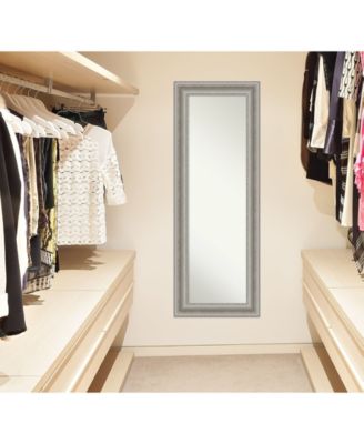 Parlor Silver-tone on The Door Full Length Mirror, 19.5" x 53.50"