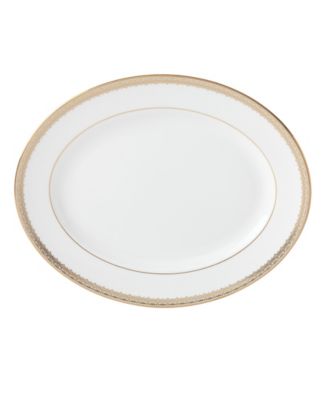 Lenox Lace Couture Gold Oval Platter