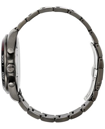 Victorinox - Men's Chronograph Fieldforce Sport Gray PVD Stainless Steel Bracelet Watch 42mm