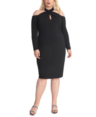 rachel roy cold shoulder dress