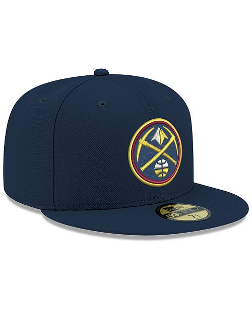 New Era Denver Nuggets Basic 59FIFTY Fitted Cap & Reviews - Sports Fan ...