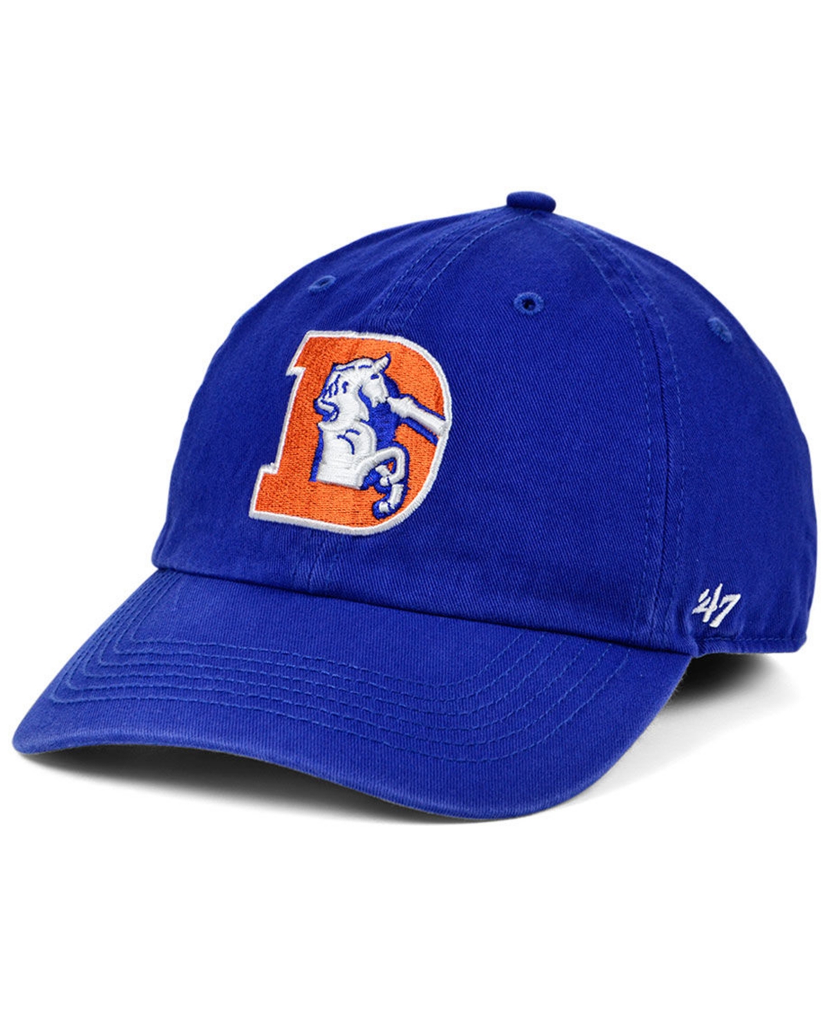 47 Brand Denver Broncos Classic Franchise Cap In Royalblue