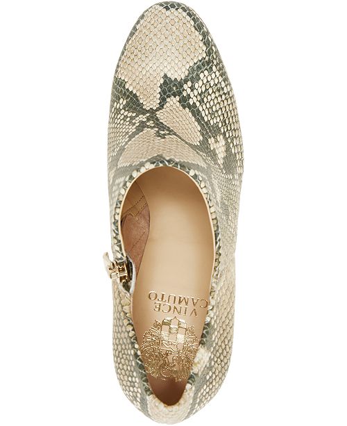 vince camuto elvin platform booties