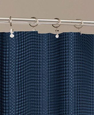 Waffle Weaved Shower Curtain, 70" x 72"