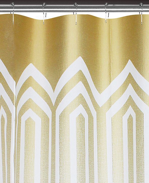 Spa 251 Geo 3D SemiTransparent Shower Curtain/Liner & Reviews Shower