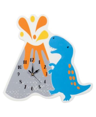 Dinosaur Volcano Wall Clock