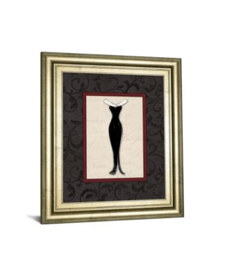 Fashion Dress I by Susan Osbourne Framed Print Wall Art, 22" x 26"