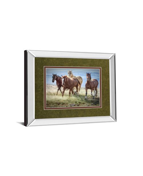 Classy Art Morning Stroll By Wendy Caro Mirror Framed Print Wall