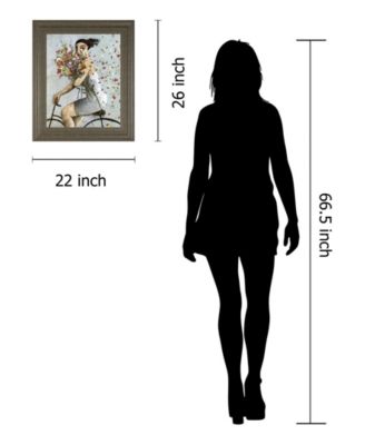 Petals by Lourenco Framed Print Wall Art, 22" x 26"