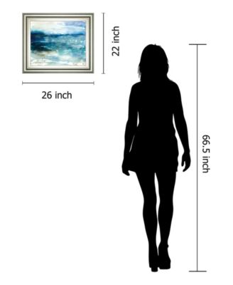 Ocean Break I by Carol Robinson Framed Print Wall Art, 22" x 26"