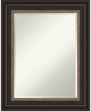 Amanti Art Impact Framed Bathroom Vanity Wall Mirror, 24.25" X 30.25" In Bronze