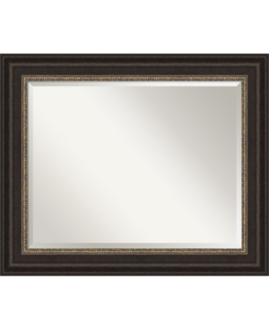 Amanti Art Impact Framed Bathroom Vanity Wall Mirror, 34.25" X 28.25" In Bronze