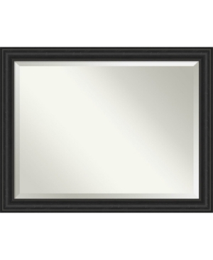 Amanti Art Shipwreck Framed Bathroom Vanity Wall Mirror, 45.38" X 35.38" In Black