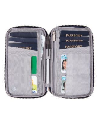 RFID Blocking Family Passport Wallet