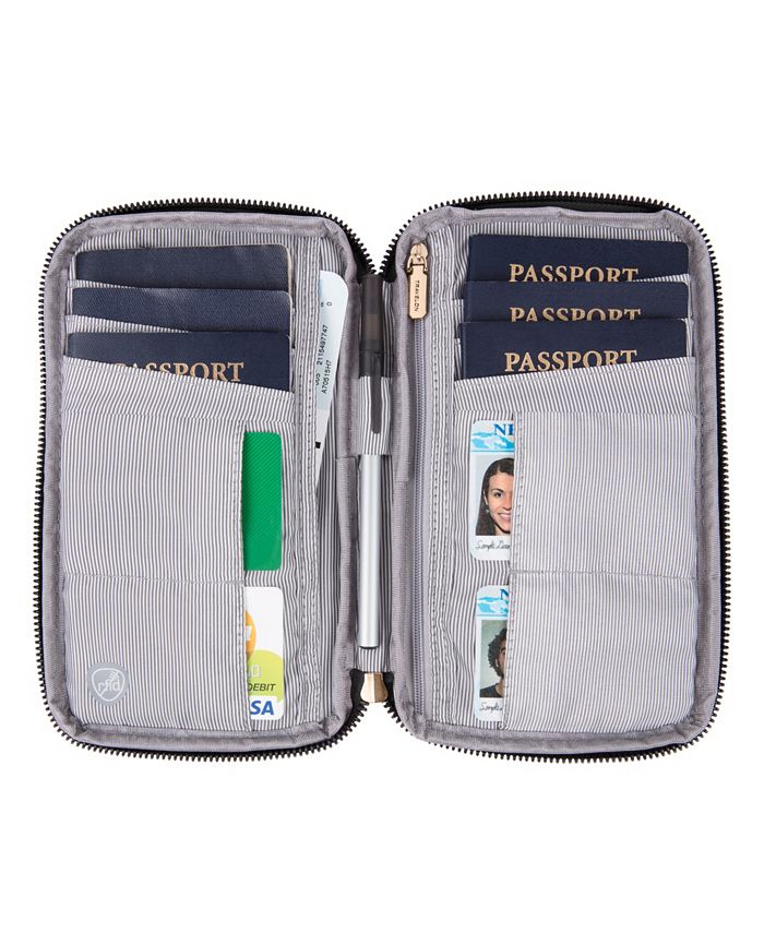 Travelon RFID Blocking Family Passport Wallet Macy's