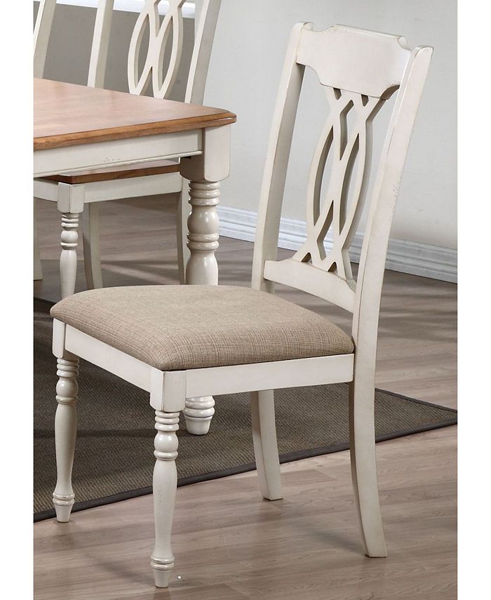 ICONIC FURNITURE Company Traditional Back Upholstered Seat Dining