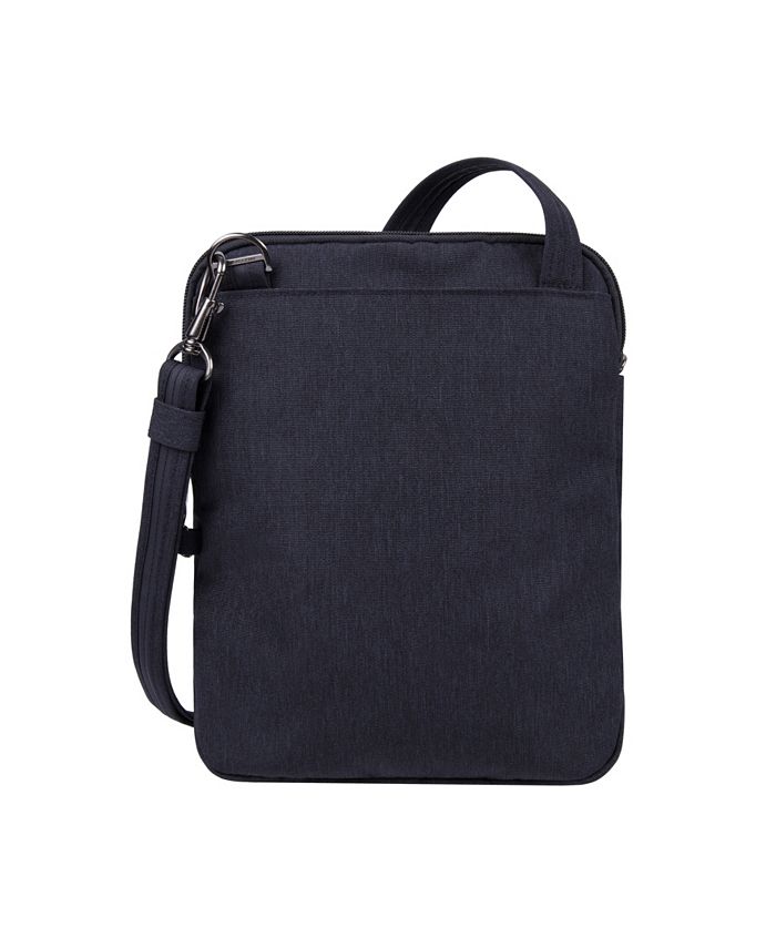 Travelon Anti-Theft Boho Crescent Crossbody, Bandolera Unisex Adulto, Azul Exuberante