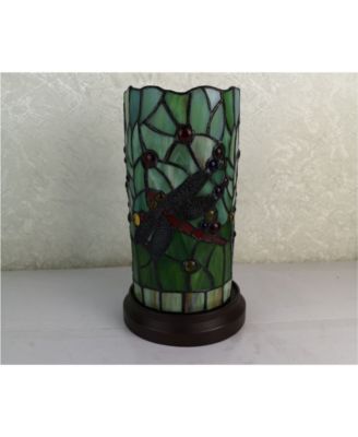 Tiffany Style Dragonfly Mini Table Lamp