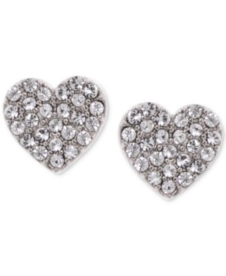 dkny heart earrings