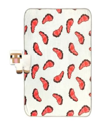 Minecraft - Sheep Pillow Buddy & Throw Set