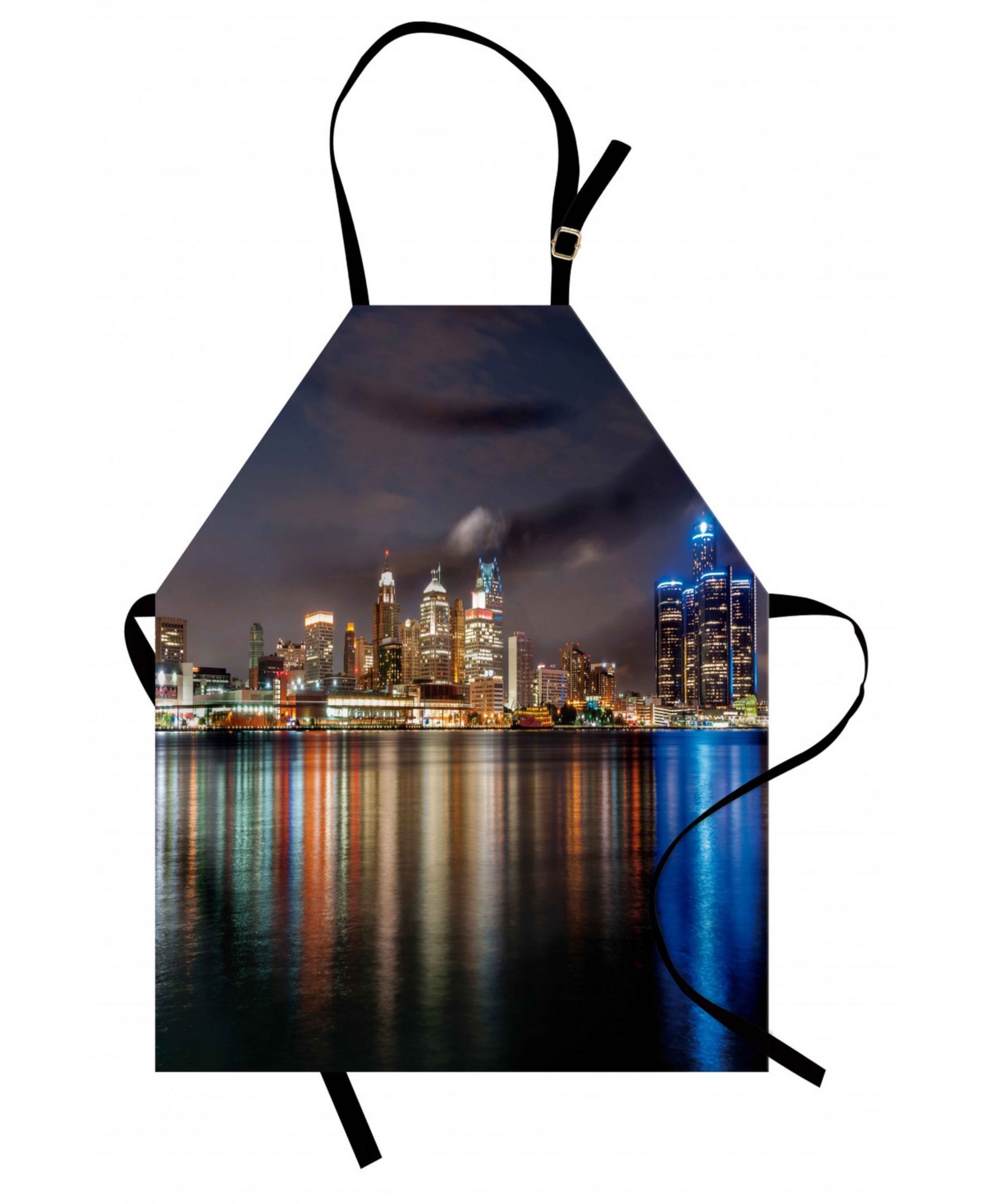 Ambesonne Detroit Apron