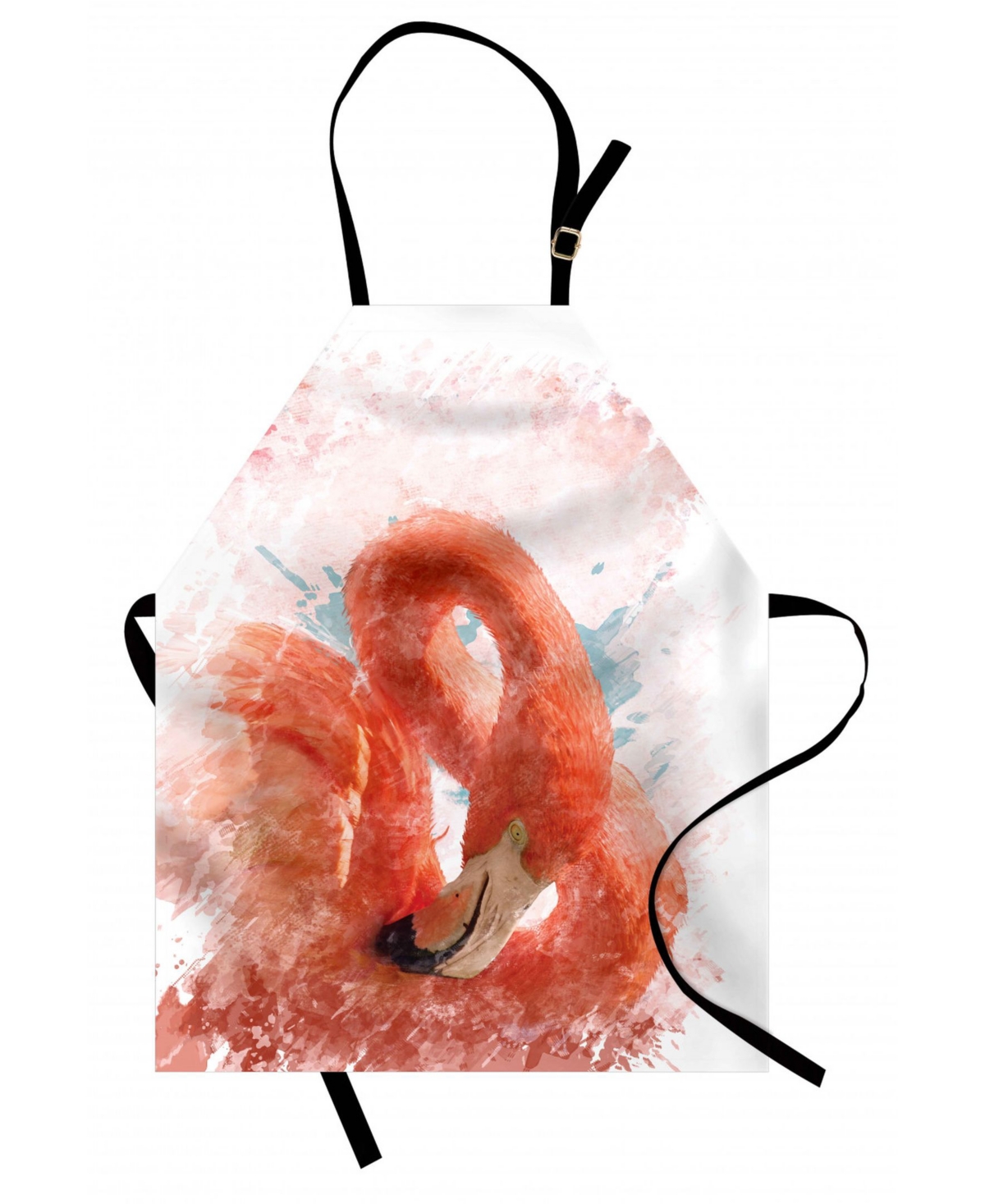Flamingo Apron - Green