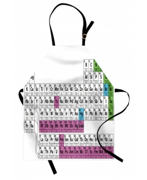 Ambesonne Periodic Table Apron