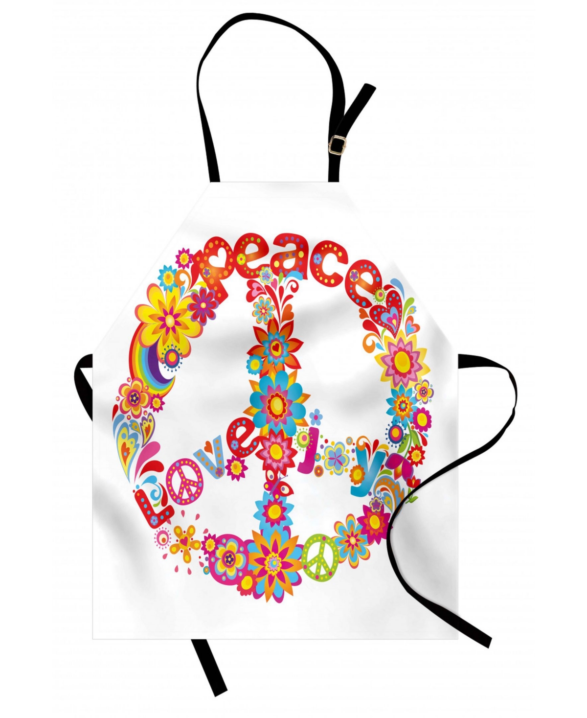 Ambesonne 70s Party Apron