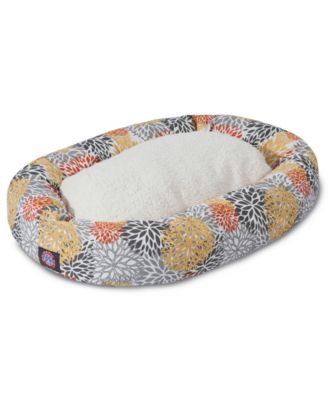 Majestic Sherpa Bagel Hundebett – 132 Cm (XL), Grau, Mit Wasserdichtem Boden
