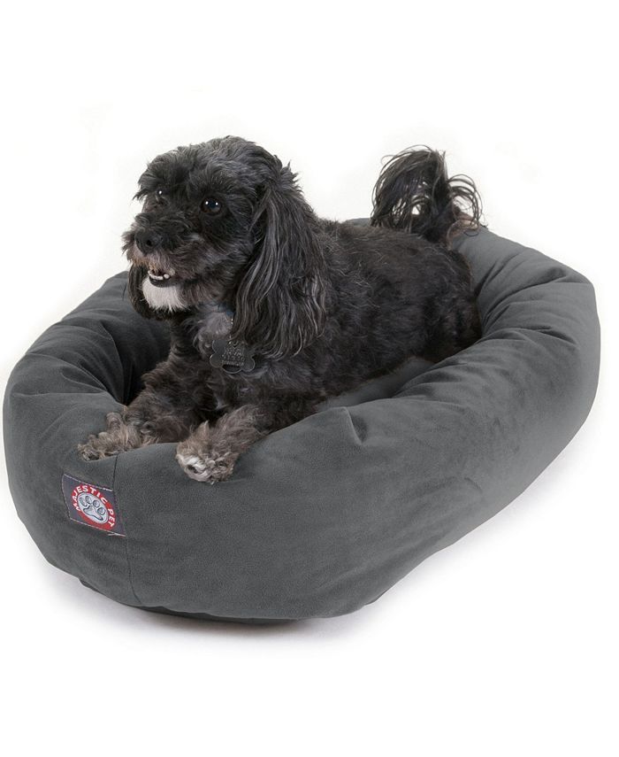Majestic Pet Suede Bagel Dog Bed Macy's