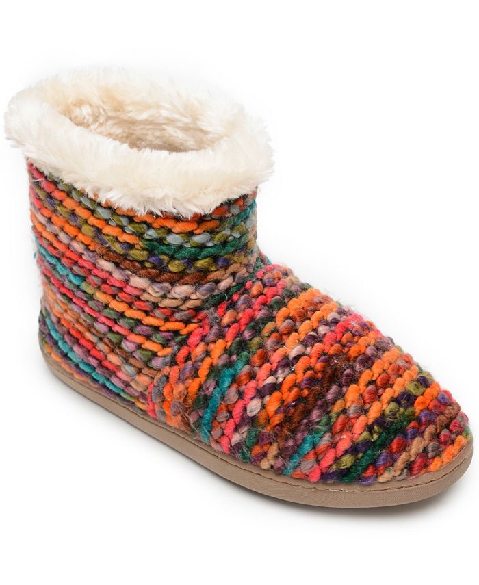 Minnetonka betty top bootie slipper
