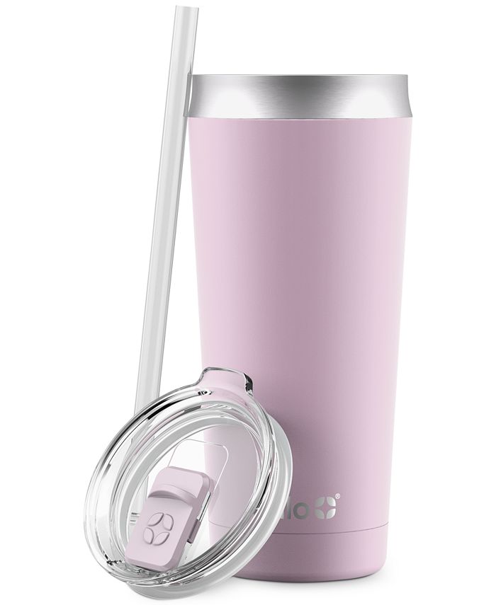 Ello Beacon 24oz Vacuum Insulated Stainless Steel Tumbler (cashmere Pink)