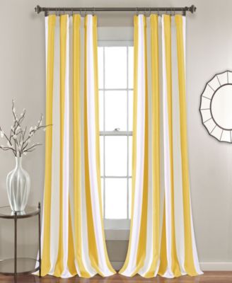 Wilbur Stripe 52" x 84" Curtain Set
