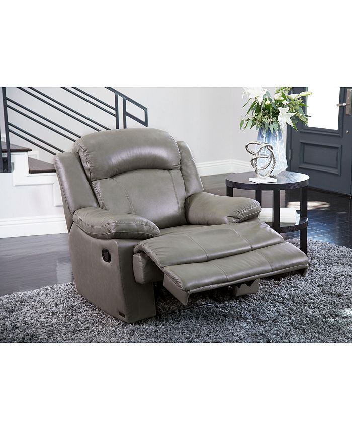 Abbyson Living Quentin Leather Recliner Macy's