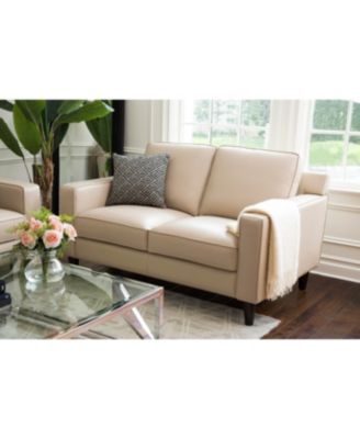 Jagger Leather Loveseat