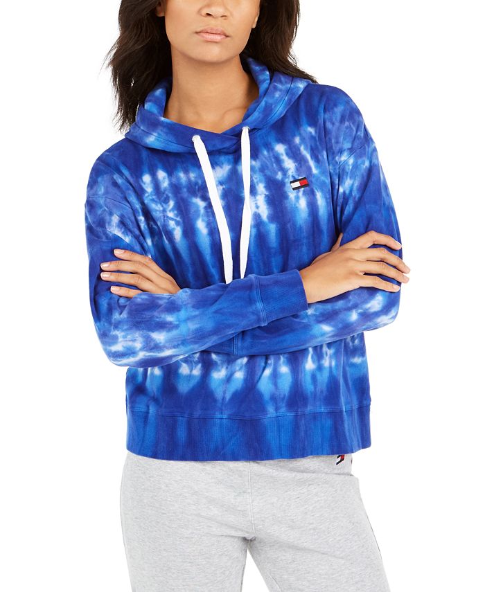 Tommy jeans hot sale tie dye hoodie