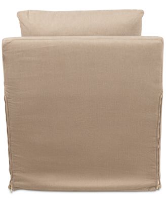 Brenalee 30" Performance Fabric Slipcover Swivel Glider