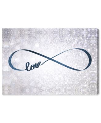 Infinity Quote Giclee Art Print on Gallery Wrap Canvas