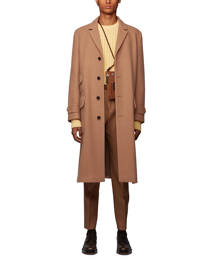 Hugo Boss BOSS Men's Fashion Show Overcoat - Macy's