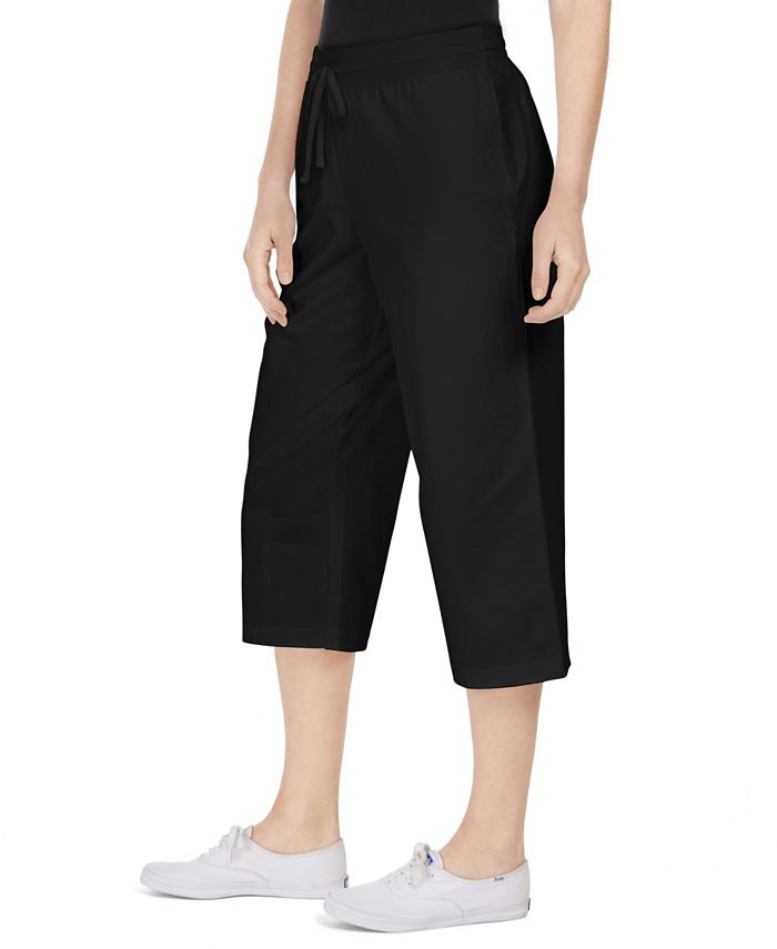 Karen Scott Plus Size Pull-On Capri Pants, Created for Macy's - Macy's