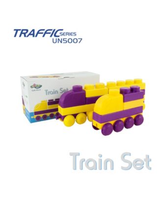 UNiPLAY 41 Piece Set To Build 1 Jumbo Train or 2 Shorter Trains