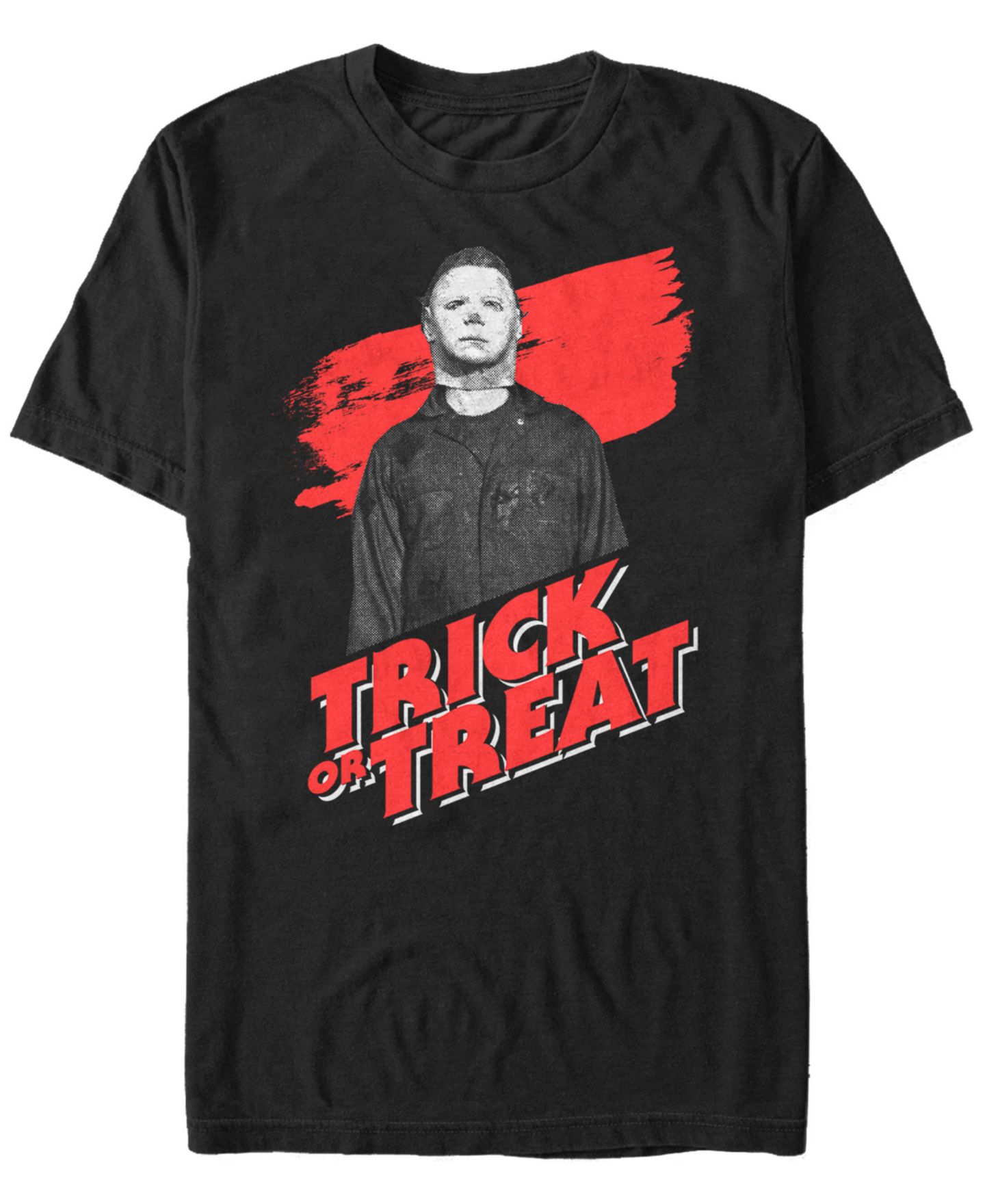 Мужская футболка Fifth Sun Halloween 2 Michael Myers Trick or Treat Short Sleeve, цвет: Чёрный — фото 1