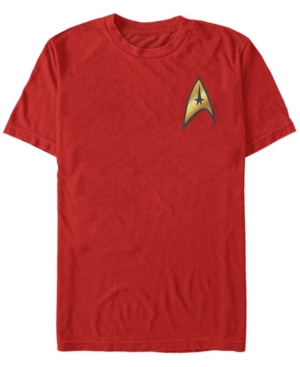 Star Trek Men's Original Series Command Badge Costume Short Sleeve T-Shirt