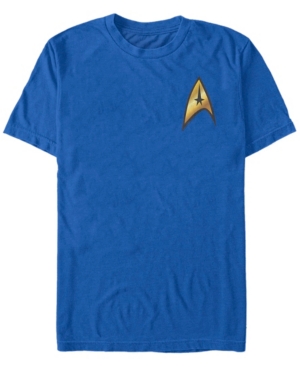 Star Trek Men's Original Series Command Badge Costume Short Sleeve T-Shirt